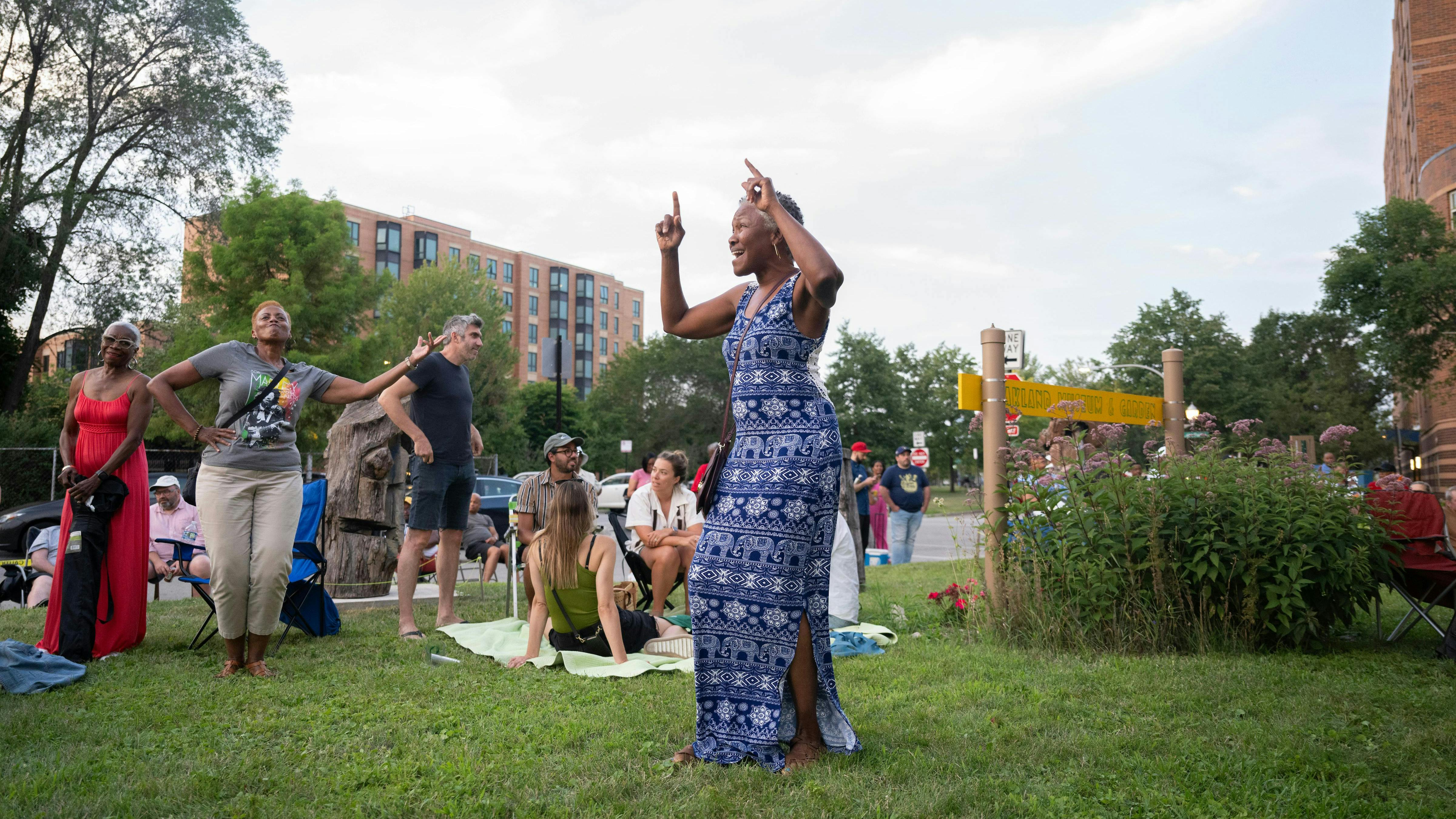 The Oakland Museum & Gardens partners with Hyde Park Jazz Festival to host pop-up performances celebrating art and music.
