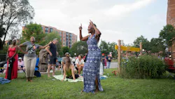 The Oakland Museum & Gardens partners with Hyde Park Jazz Festival to host pop-up performances celebrating art and music. The Oakland Museum & Gardens partners with Hyde Park Jazz Festival to host pop-up performances celebrating art and music.