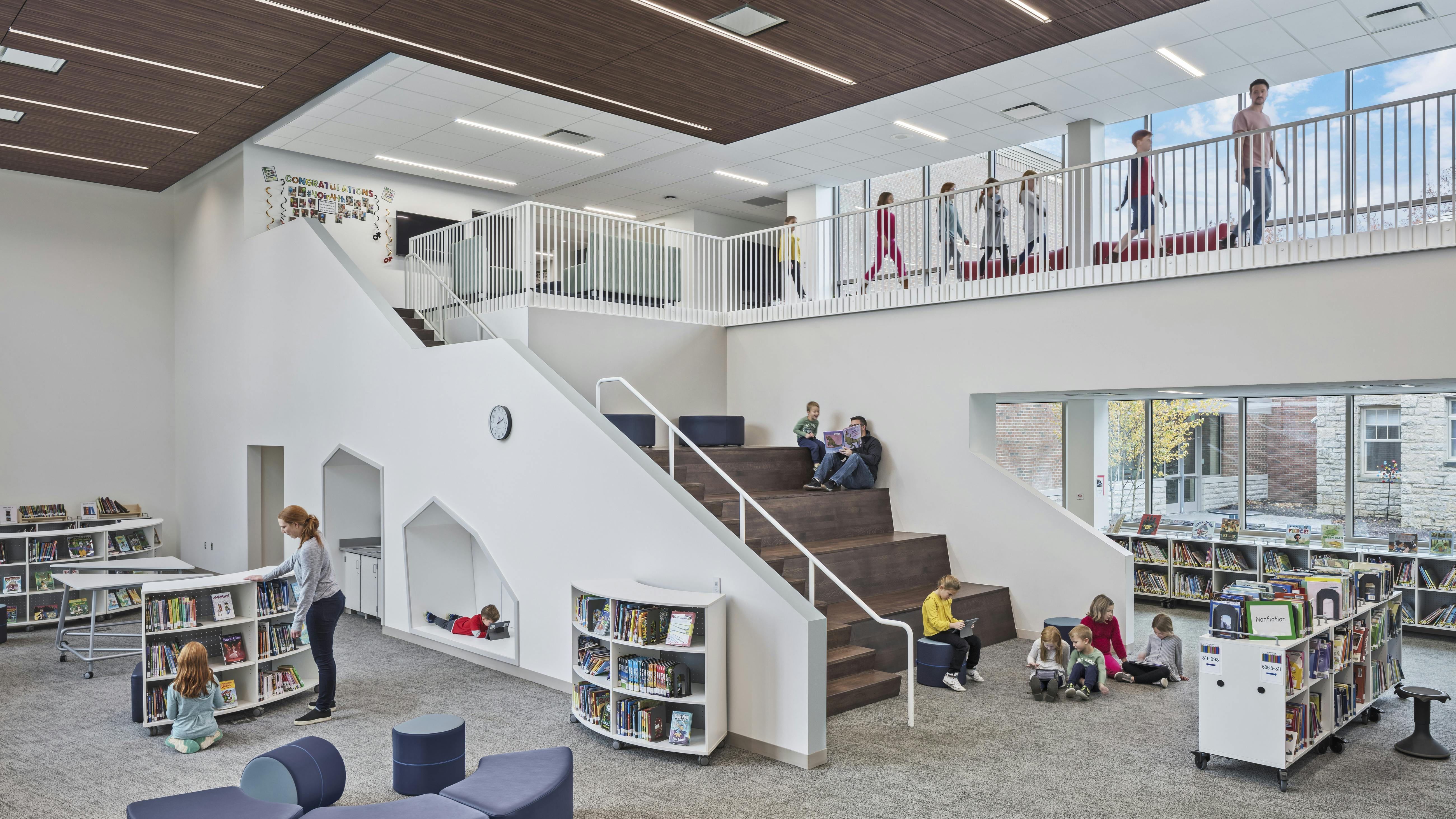 Barrington and Windermere Elementary schools accommodate students&rsquo; mental well-being with calm spaces designed for open collaboration or quiet reflection in private nooks.