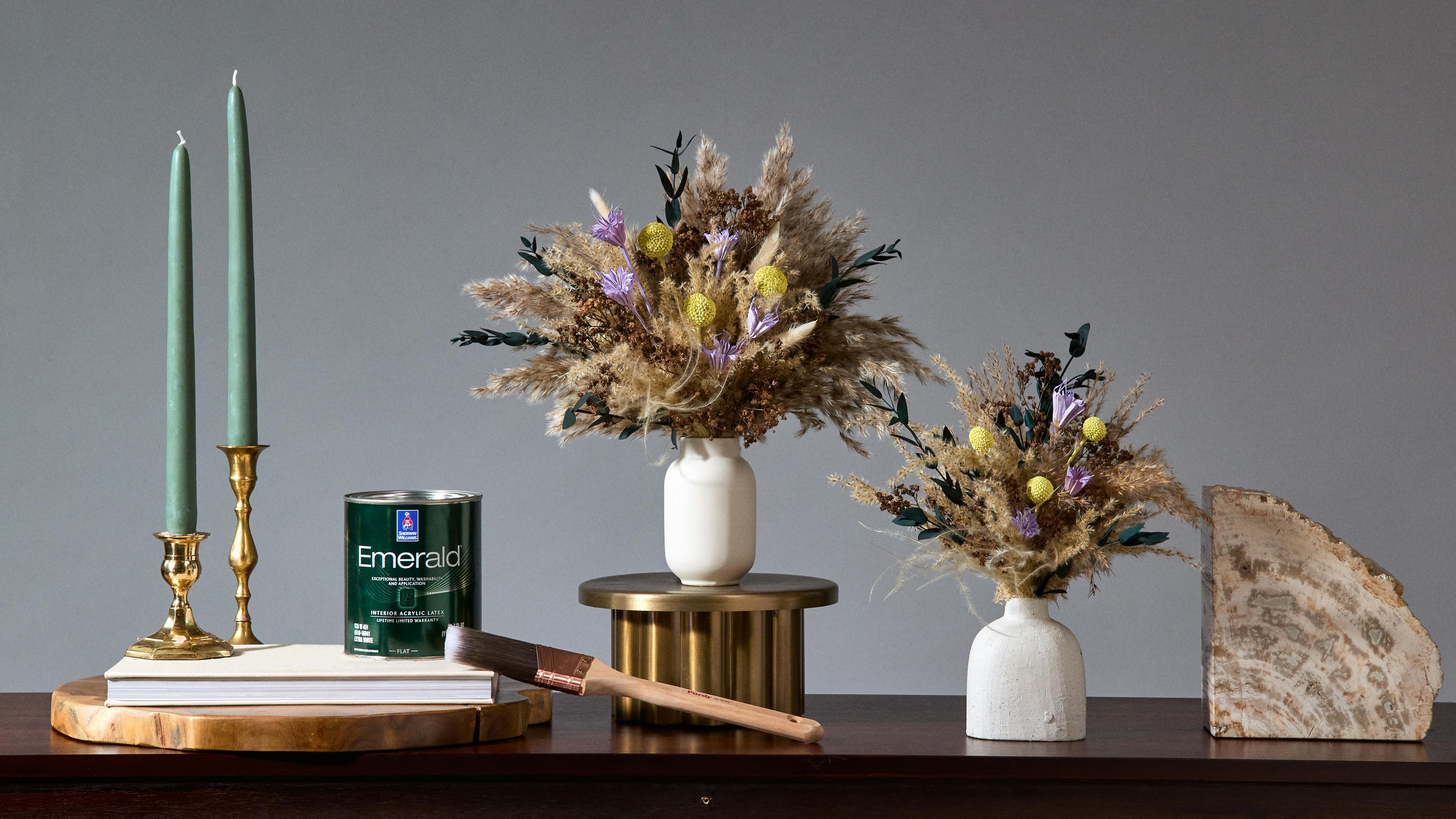 The Sherwin-Williams x East Olivia Bouquet was inspired by the Color Capsule.