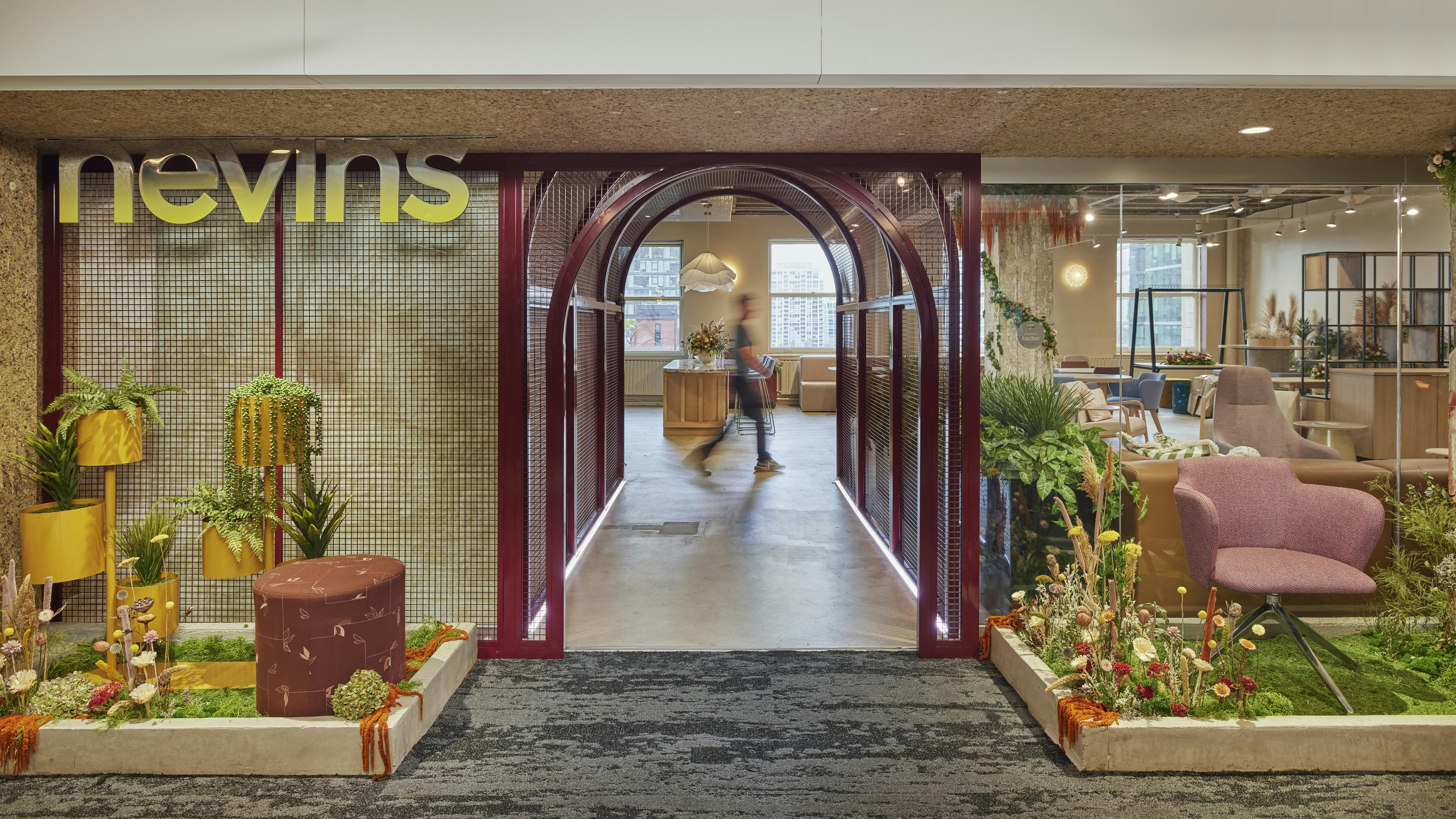 Nevins Furniture Showroom at Chicago's The Mart