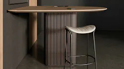 NeoCon 2025 Best of Competition winner Halcon's Astoria table. NeoCon 2025 Best of Competition winner Halcon's Astoria table.