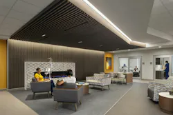 Gary C. Werths Building at Siteman Cancer Center patients and visitors in common area Gary C. Werths Building at Siteman Cancer Center patients and visitors in common area