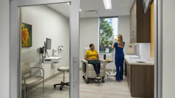 Gary C. Werths Building treatment room at Siteman Cancer Center Gary C. Werths Building treatment room at Siteman Cancer Center