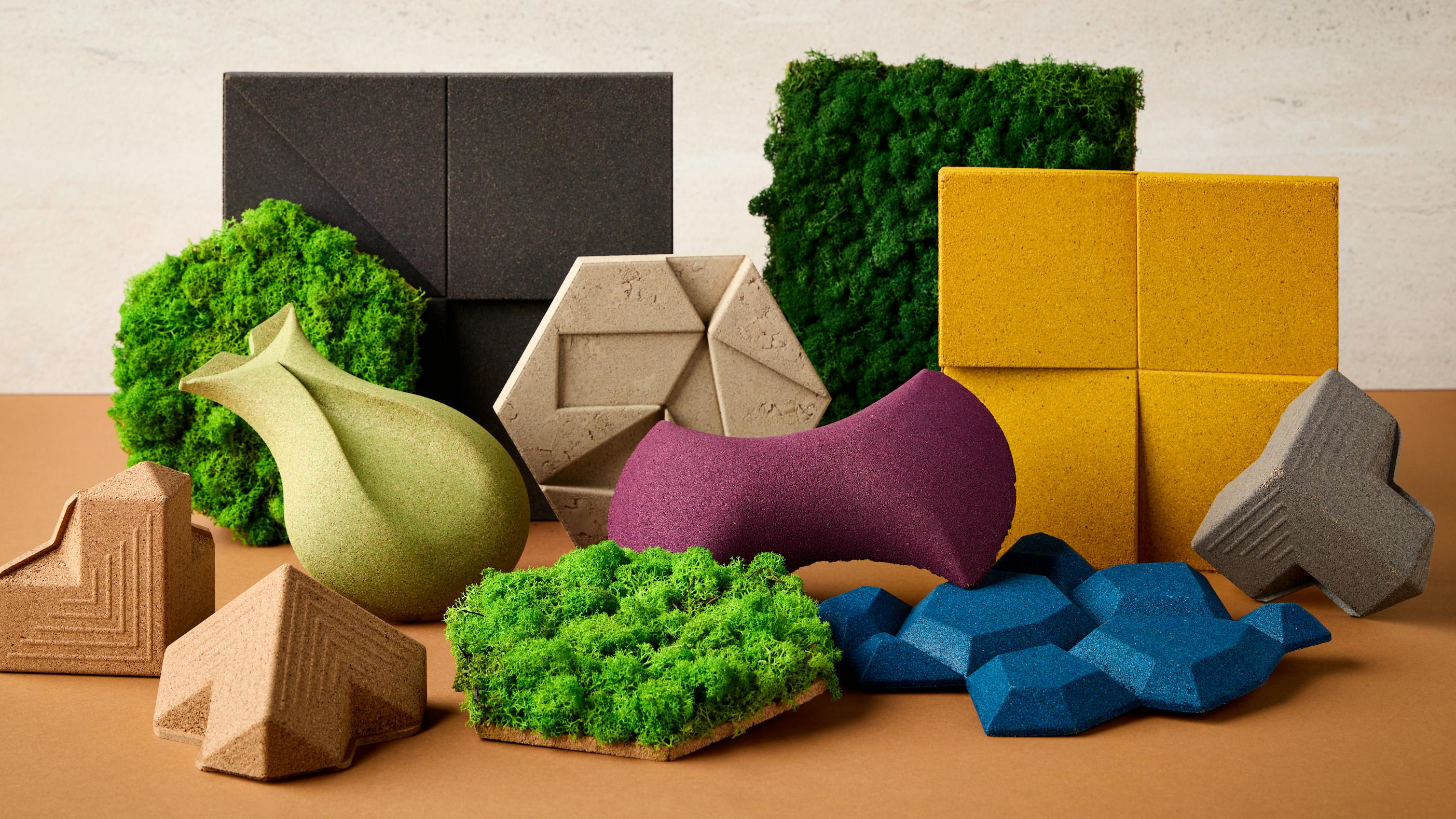 The Muratto Collection is a cork acoustic collection crafted from natural cork.