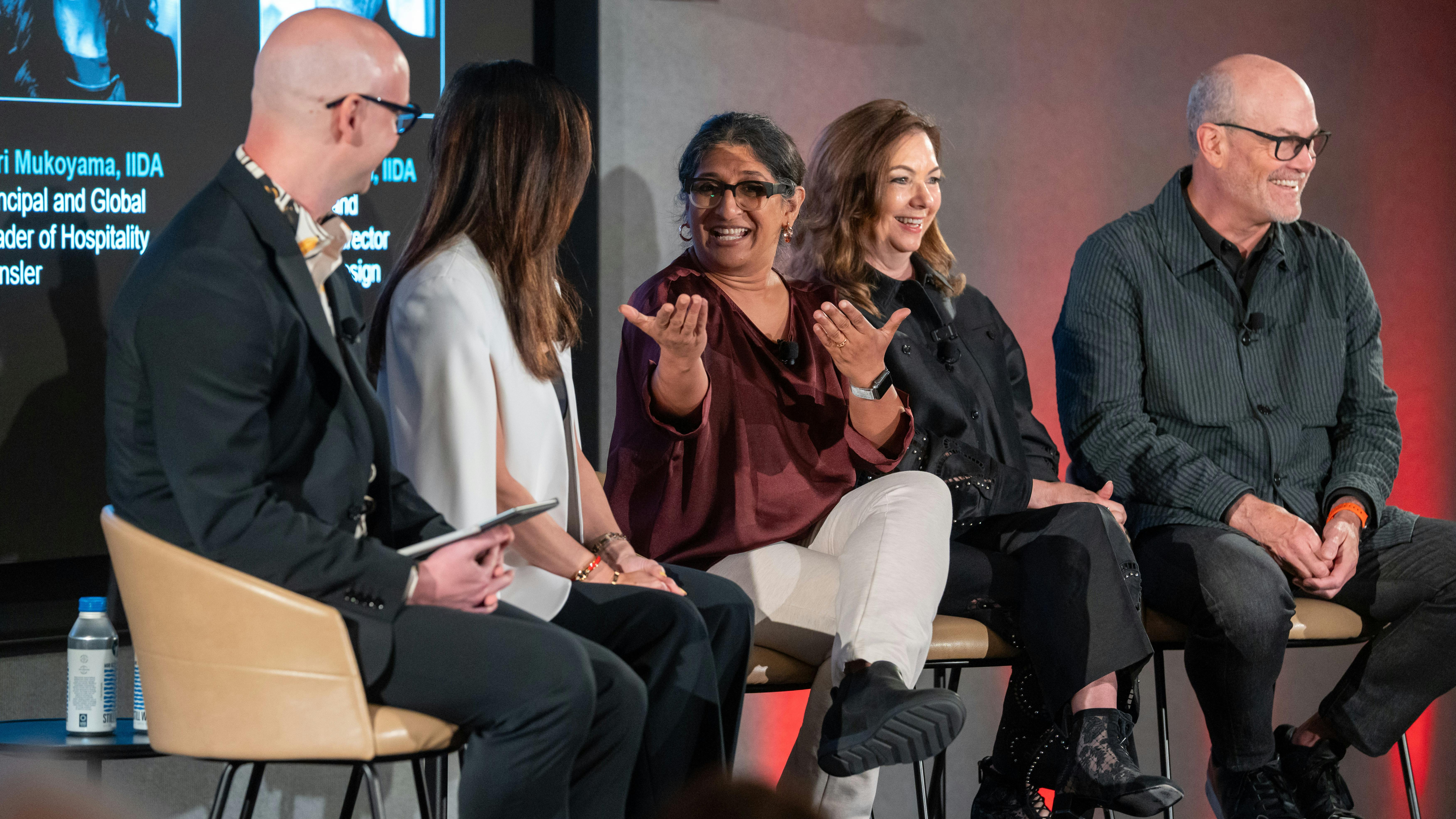 Upali Nanda on IIDA Collective Design panel during NeoCon 2024