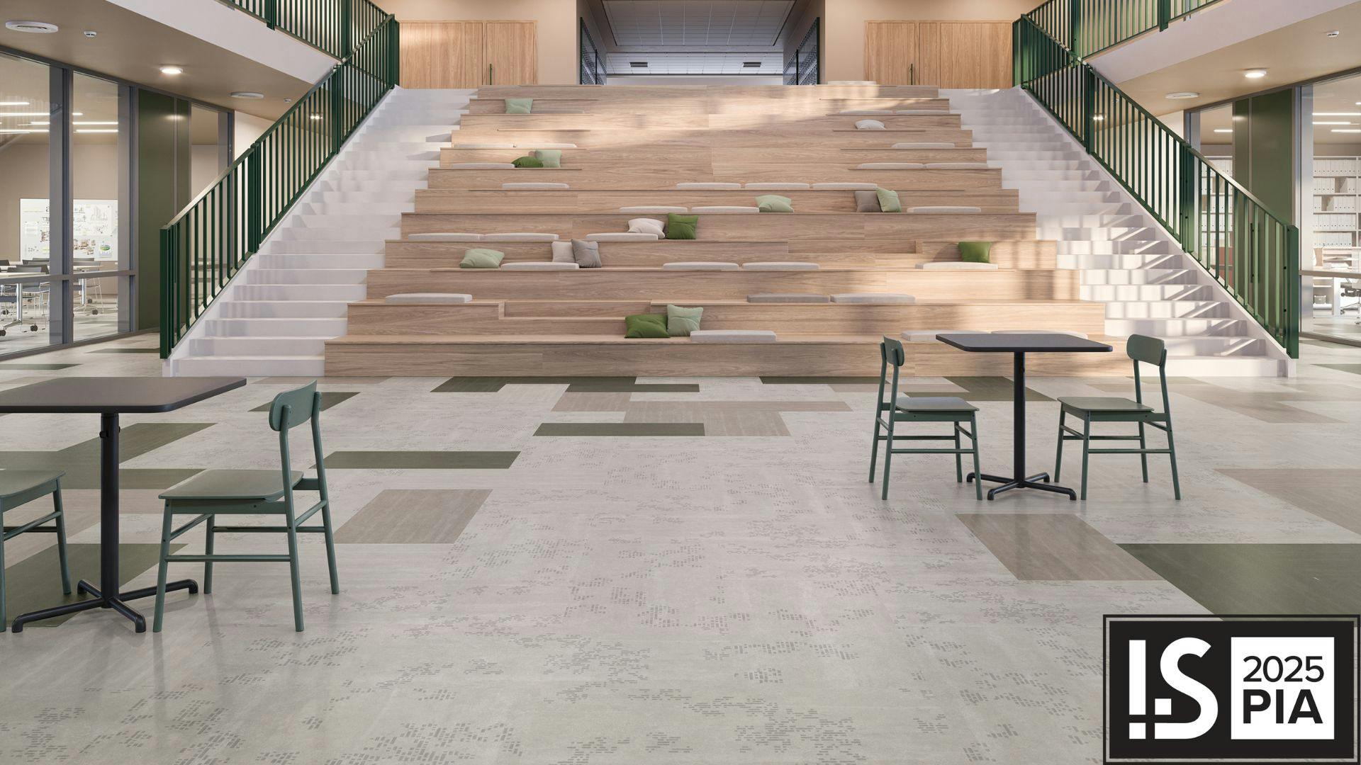 Mohawk Group's Hot & Heavy II: connectD 2.5 | 5.0 installed in a collaborative interior space.