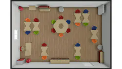 Khadjiah Mosely' STEM Classroom floorplan for Hornets Nest Elementary. Khadjiah Mosely' STEM Classroom floorplan for Hornets Nest Elementary.