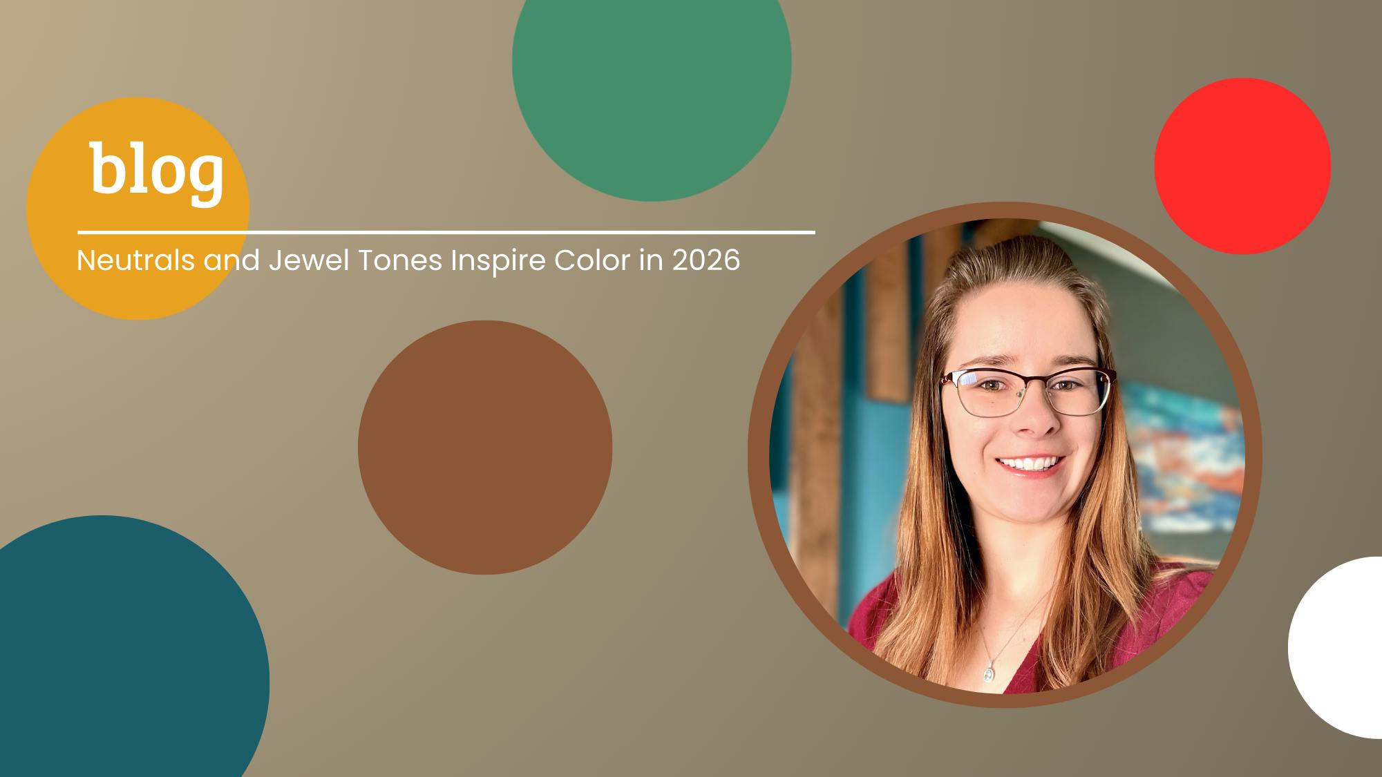 Editor Lauren Brant's headshot with a graphic notifying readers this is a blog.