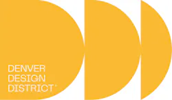 The Denver Design District rebranded with a new logo, color palette, and word mark. The Denver Design District rebranded with a new logo, color palette, and word mark.