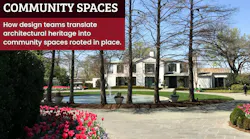 Historic white-stucco Alex Camp house at the Dallas Arboretum and Botanical Garden, with formal gardens and a fountain in the foreground; the 1930s John Staub design informed SHM Architects’ cohesive additions across the property. Historic white-stucco Alex Camp house at the Dallas Arboretum and Botanical Garden, with formal gardens and a fountain in the foreground; the 1930s John Staub design informed SHM Architects’ cohesive additions across the property.