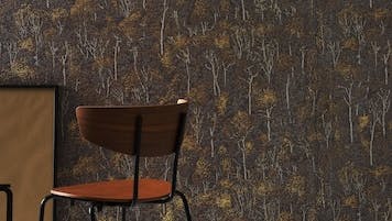Part of the Eden Collection, Woodland Wallcovering brings nature-inspired design indoors.