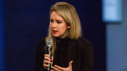 Theranos founder and CEO Elizabeth Holmes at the Clinton Global Initiative Theranos founder and CEO Elizabeth Holmes at the Clinton Global Initiative
