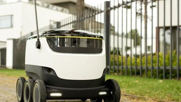 The robots are lightweight and lowcost enabling the company to bring the current cost of delivery down by up to 15 times per shipment The robots drive autonomously most of the time but are monitored by human remote controllers who can take over the control at any time