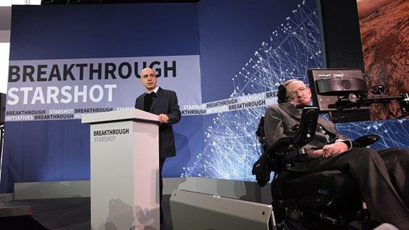 Russian Billionaire Stephen Hawking to Build ButterflySize Spaceships