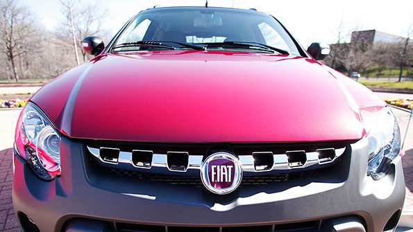 An FCA Fiat Strada Double Cab