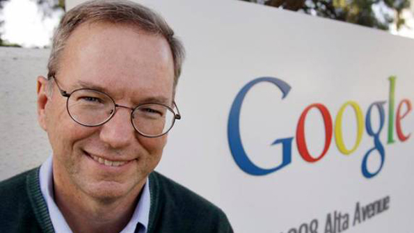 Google executive chairman Eric Schmidt