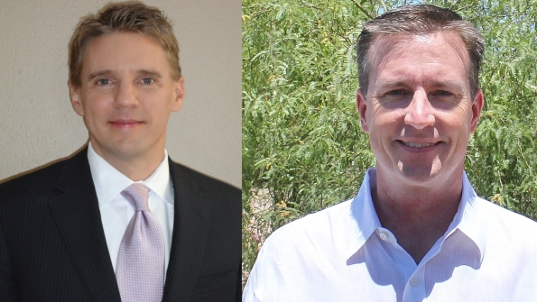 Greg Tilley director of supply chain and Cory Olson consultant RAS Associa