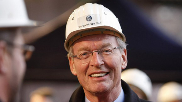 ThyssenKrupp Supervisory Board Chief Cromme Quits