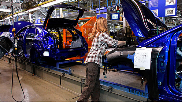 manufacturing on the rise