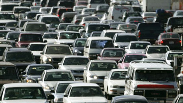 traffic jam emissions