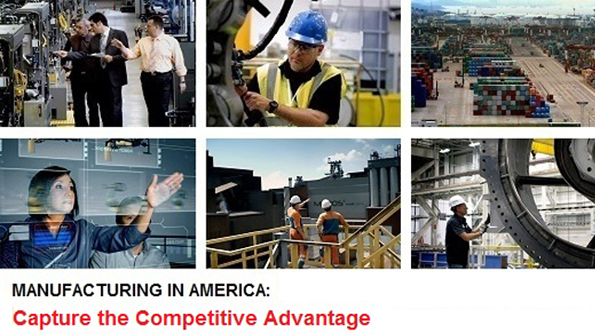 manufacturing in America capture the competitive advantage
