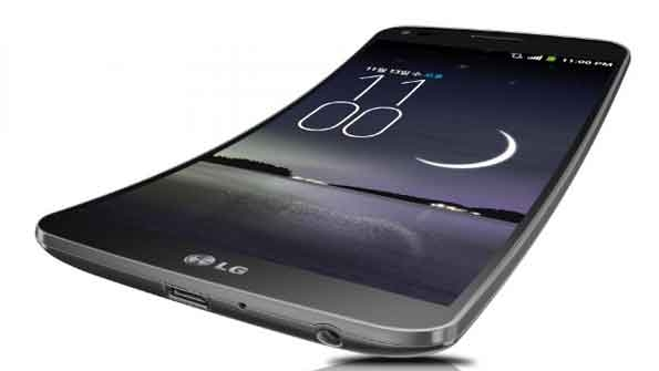 LG GFlex smartphone