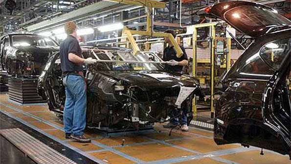 UK Industrial Output Surged in February Data Show