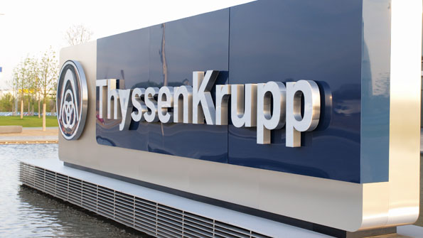 ThyssenKrupp Says In Talks with Saab Over Shipyards Deal