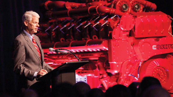 General Manager of Cummins High Horsepower Business Mark Levett