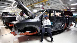 Manufacturing returned to growth mode in September the Federal Reserve reported Automotive production was still down but rebounded from its August dip of 7 Manufacturing returned to growth mode in September the Federal Reserve reported Automotive production was still down but rebounded from its August dip of 7