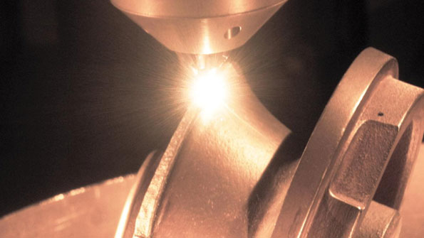 Once retrofitted into standard machine tool Optomec39s LENS system can allow operators to 3D print mill tool and finish new metal features and components from scratch in a single build chamber