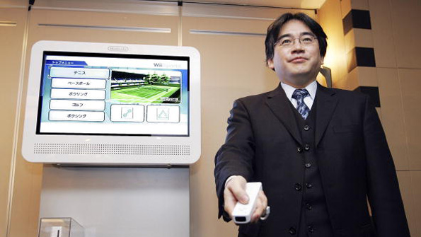 Former Nintendo president and CEO Satoru Iwata
