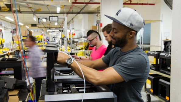 3D Printer MakerBot Opens New Factory in New York
