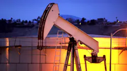 An oil pump at work An oil pump at work