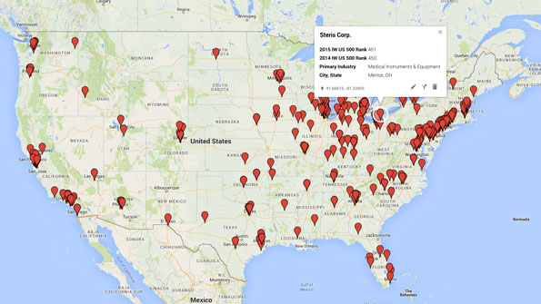 nike manufacturing map