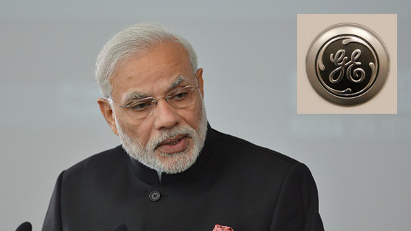 Narendra Modi GE logo