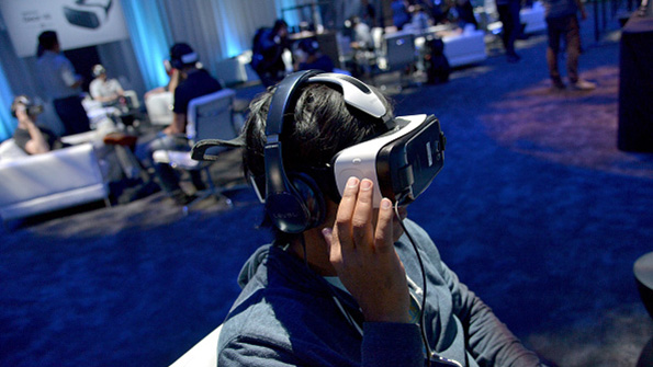 Testing the first consumer version of the Samsung Gear VR