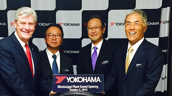 Yokohoma Opens First US Built Plant in Mississippi