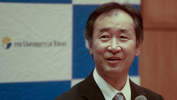 Takaaki Kajita of Japan shared the Nobel Prize for physics with Canadian Arthur McDonald The pair worked separately on similar discoveries