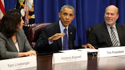 President Barack Obama discusses perceived benefits of the TPP President Barack Obama discusses perceived benefits of the TPP