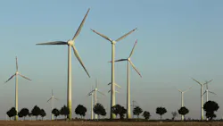 A German wind farm A German wind farm