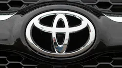 The Toyota logo The Toyota logo