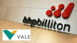 Logos of Vale and BHPBilliton Logos of Vale and BHPBilliton