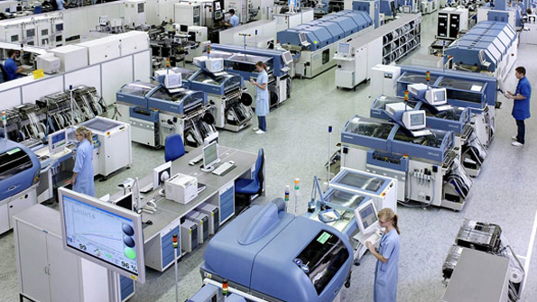 Siemens smart factory in Germany