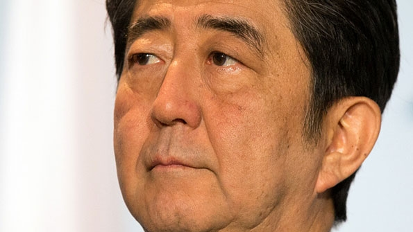 Japanese Prime Minister Shinzo Abe