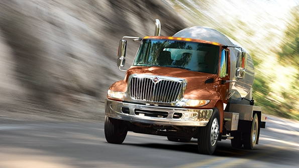 One of Navistar DuraStar medium duty commercial trucks