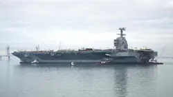 The USS Gerald R Ford The USS Gerald R Ford
