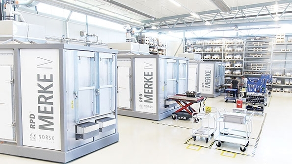 Norsk Titanium produces aerospace structures using Rapid Plasma Depositiontrade in which titanium wire is melted by argonshrouded plasma torches to form nearnetshape parts The company is developing a plant in Plattsburgh NY scheduled to start late next year