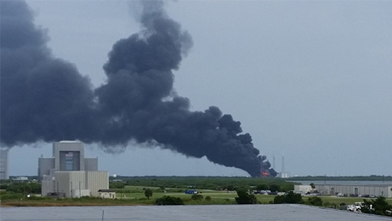 Spacex Rocket Explodes During Cape Canaveral Test Industryweek